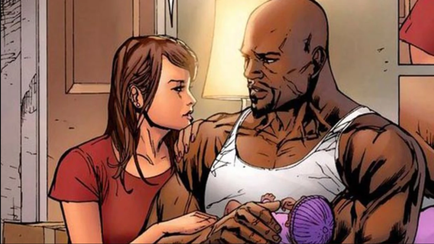 Luke Cage and Jessica Jones comic 