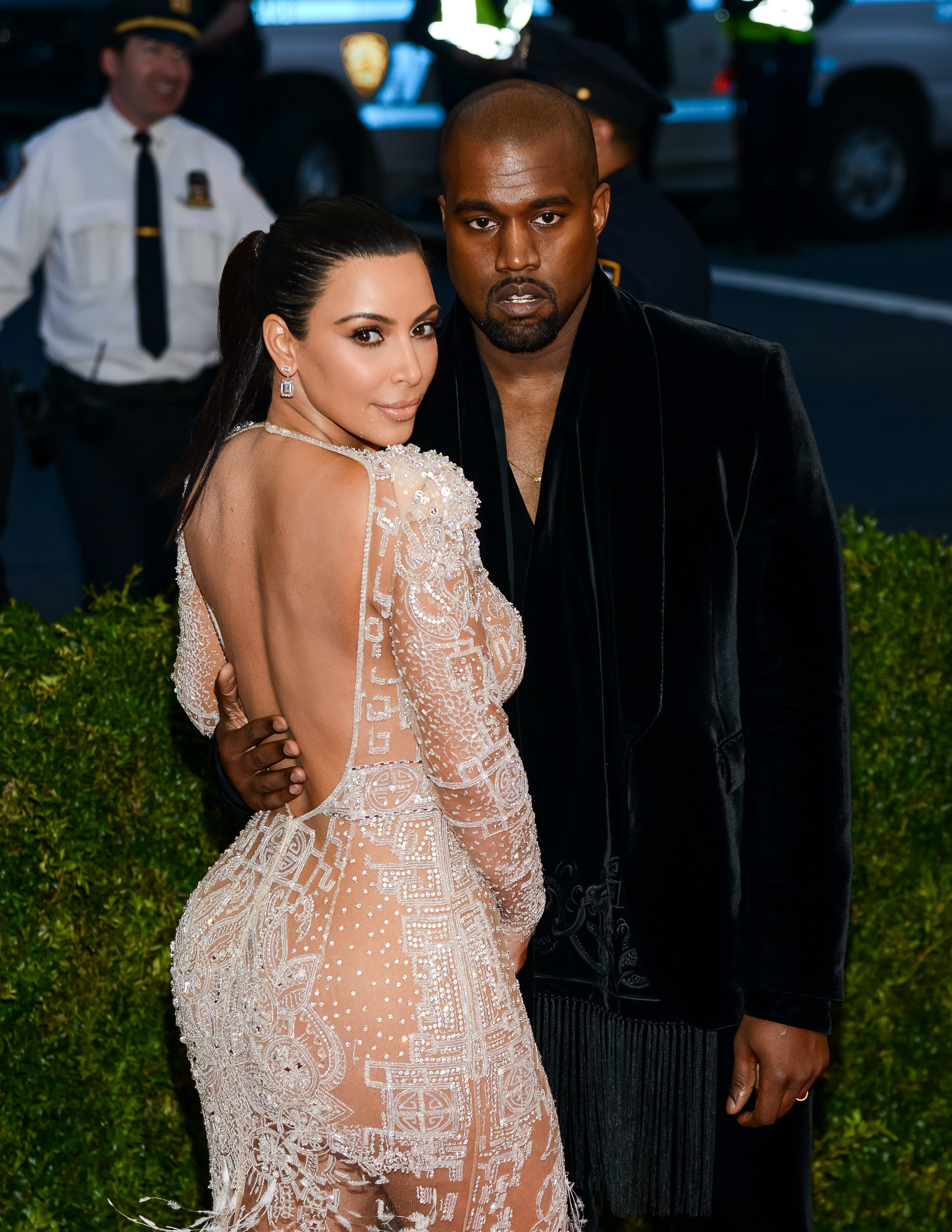 Kim Kardashian and Kanye West