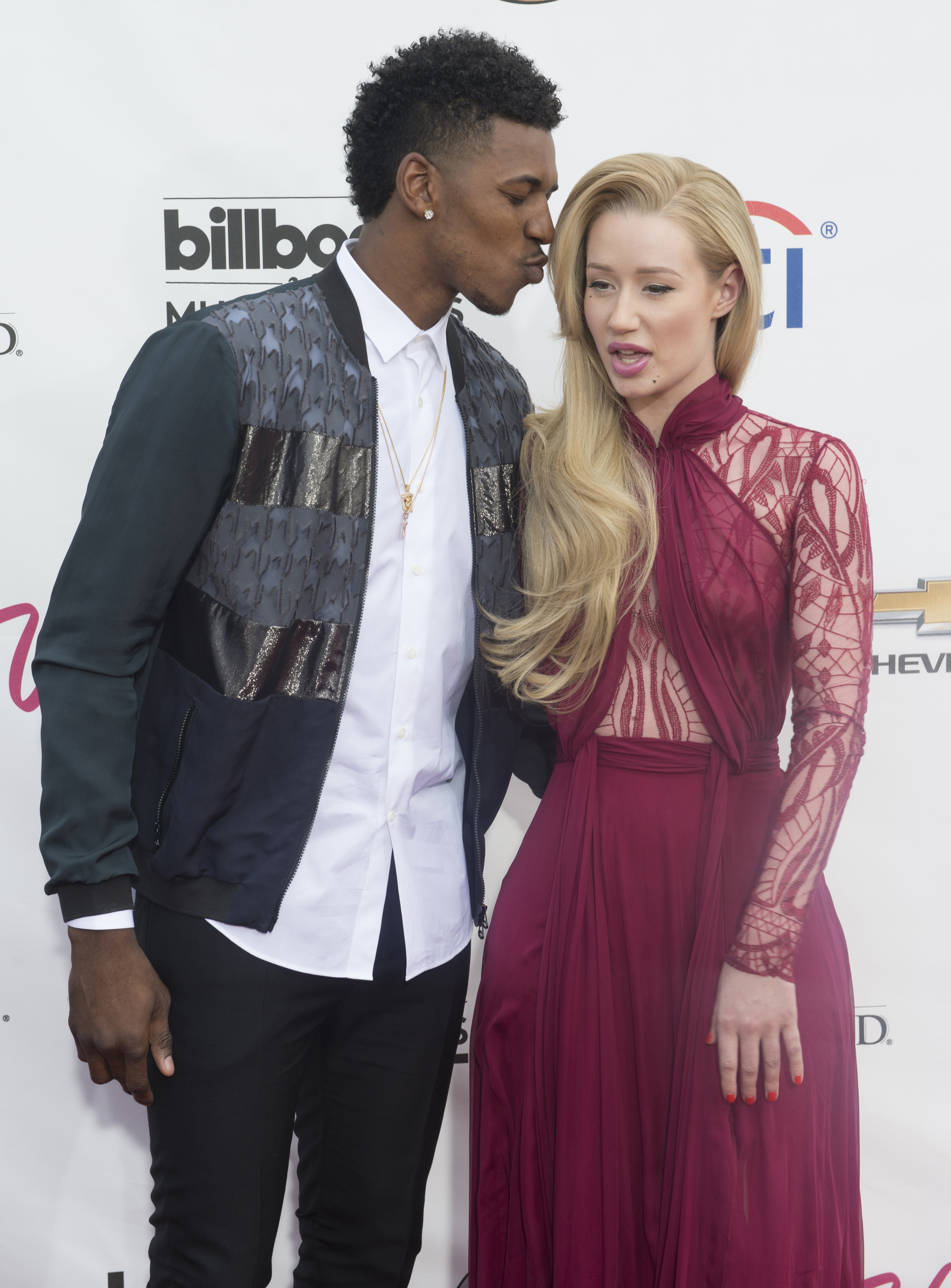 Iggy Azalea and Nick Young 