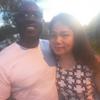 Black Men Asian Women - He Brought Flowers on the Plane | InterracialDating.com - Catherine & Timothy